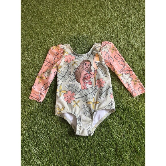 Brand New Disney Princess Moana Bathing Suit 18 Months - Picture 1 of 3